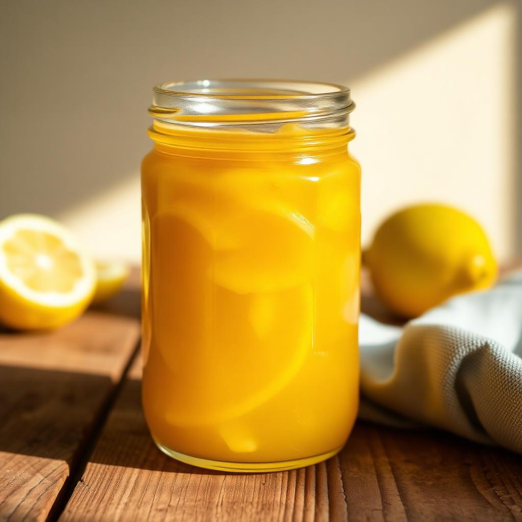 Lemon Jam label