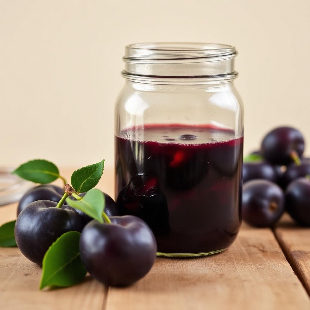 Plum Jam label