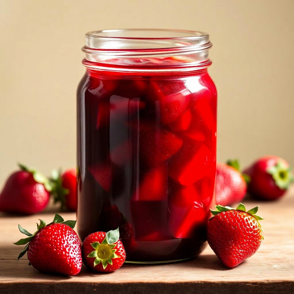 Strawberry Jam label